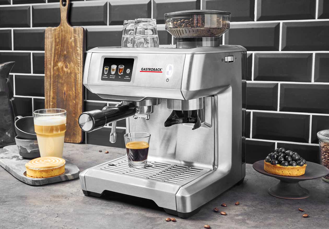 دستگاه پورتافیلتر GASTROBACK® - 42623 Design Espresso Barista Touch