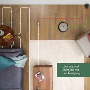 تمیز کردن را به جاروبرقی روبات Roomba® i1 بسپارید